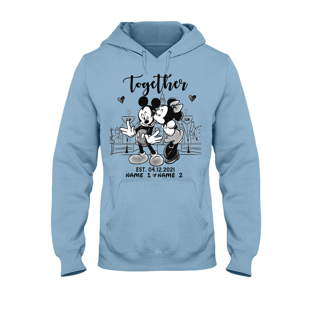 Better Together - Personalized Couple Mouse T-shirt and Hoodie