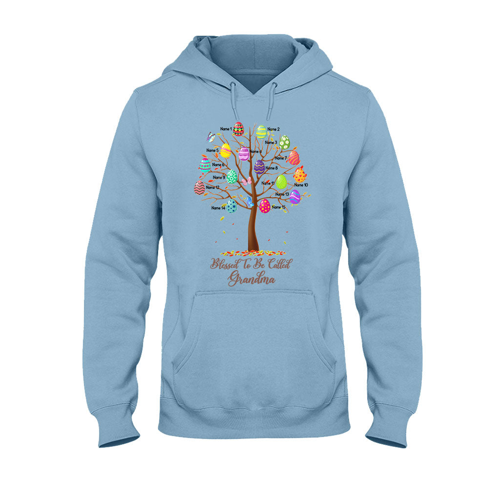 Blessed To Be Called Grandma - Personalized Easter Day Grandma T-shirt and Hoodie