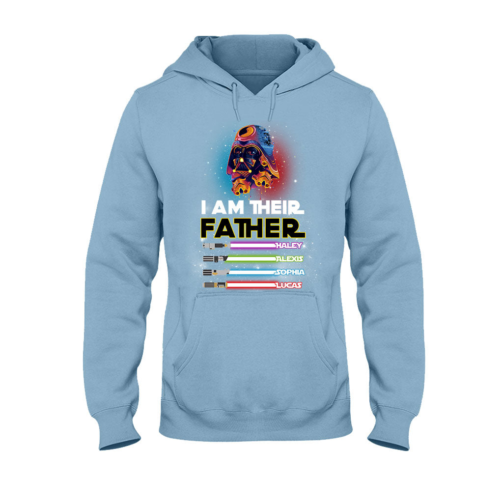 I Am Their Father - Personalized Gift For Father The Force T-shirt and Hoodie