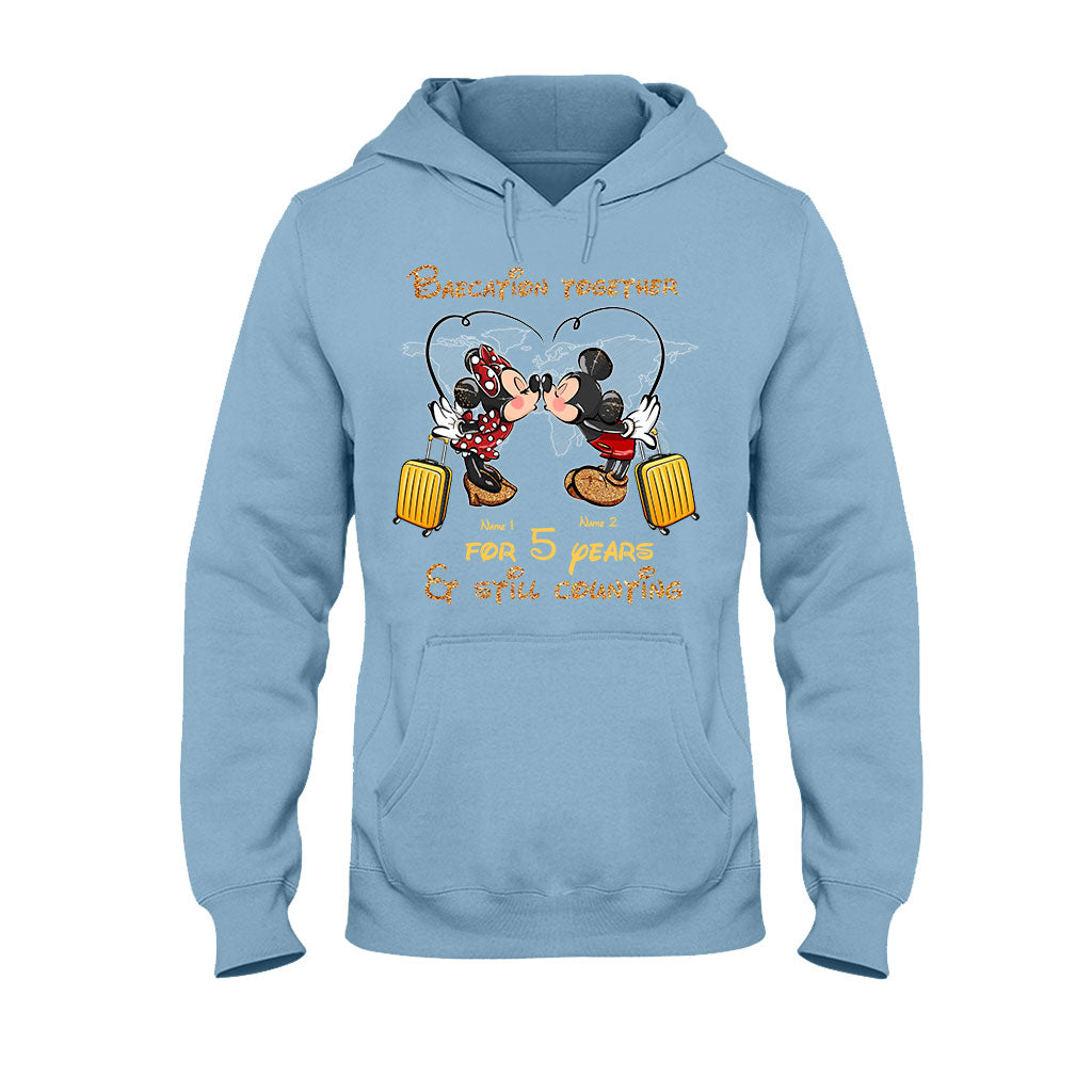 Baecation Together - Personalized Couple Travelling T-shirt and Hoodie