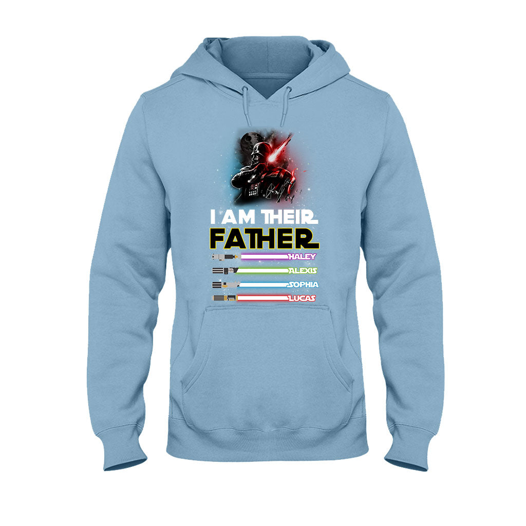 I Am Their Father - Personalized Gift For Father The Force T-shirt and Hoodie