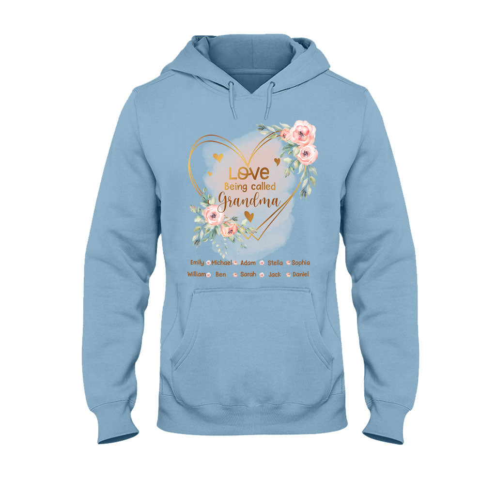 Love Being Called Grandma - Personalized Grandma T-shirt and Hoodie