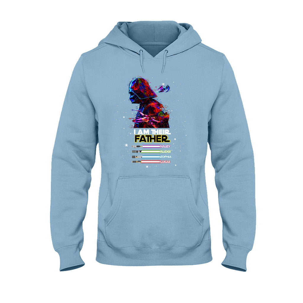 I Am Their Father Darth Vader Lightsaber Personalized Star Wars Shirt - Star Wars Family T-shirt and Hoodie