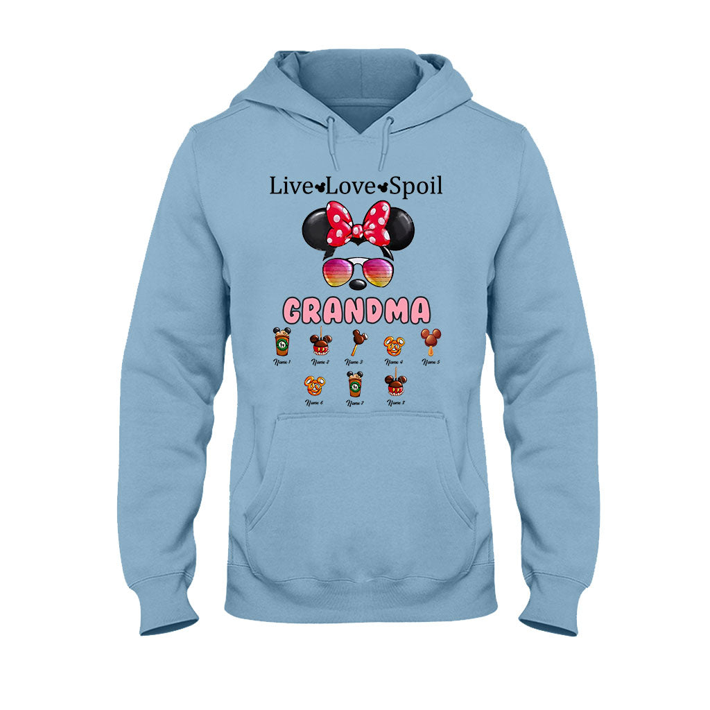 Live Love Spoil - Personalized Mouse T-shirt and Hoodie