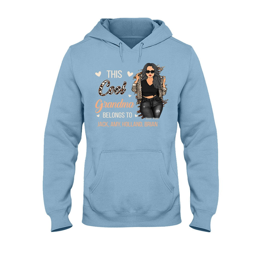 This Cool Grandma Belongs To - Personalized Grandma T-shirt and Hoodie