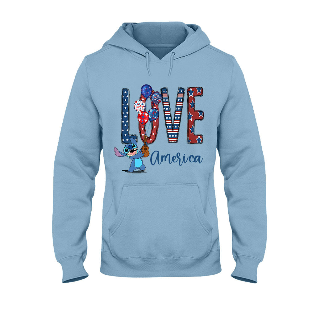 Love - Independence Day Ohana T-shirt and Hoodie
