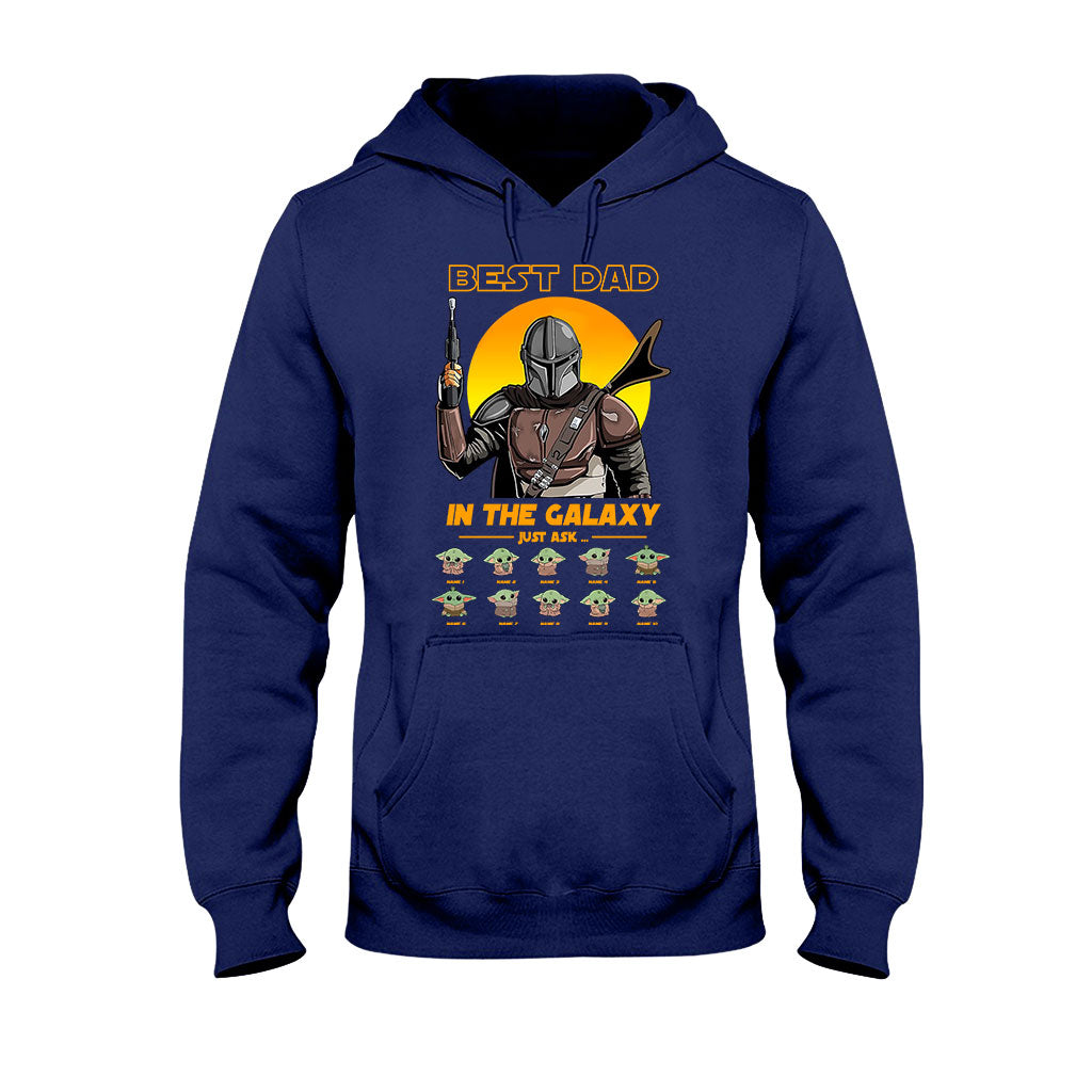 Best Dad In The Galaxy - Personalized Father's Day T-shirt and Hoodie
