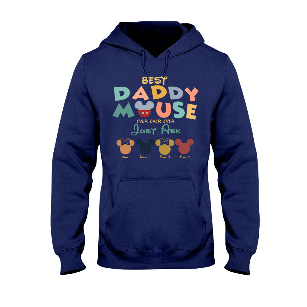Best Daddy Ever - Personalized Father's Day Mouse T-shirt and Hoodie