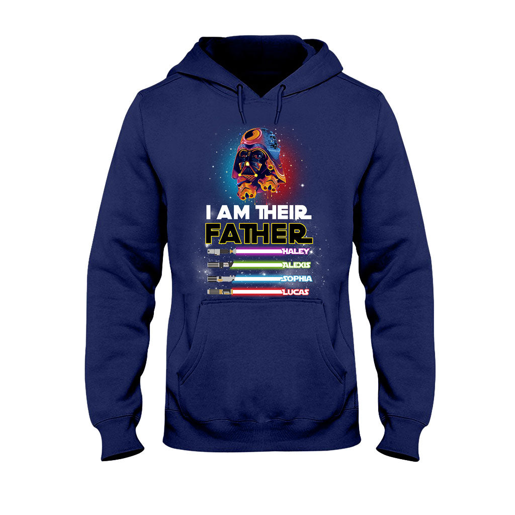 I Am Their Father - Personalized Gift For Father The Force T-shirt and Hoodie