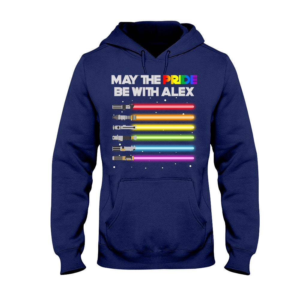 May The Pride Be With You - Personalized LGBT Support T-shirt and Hoodie