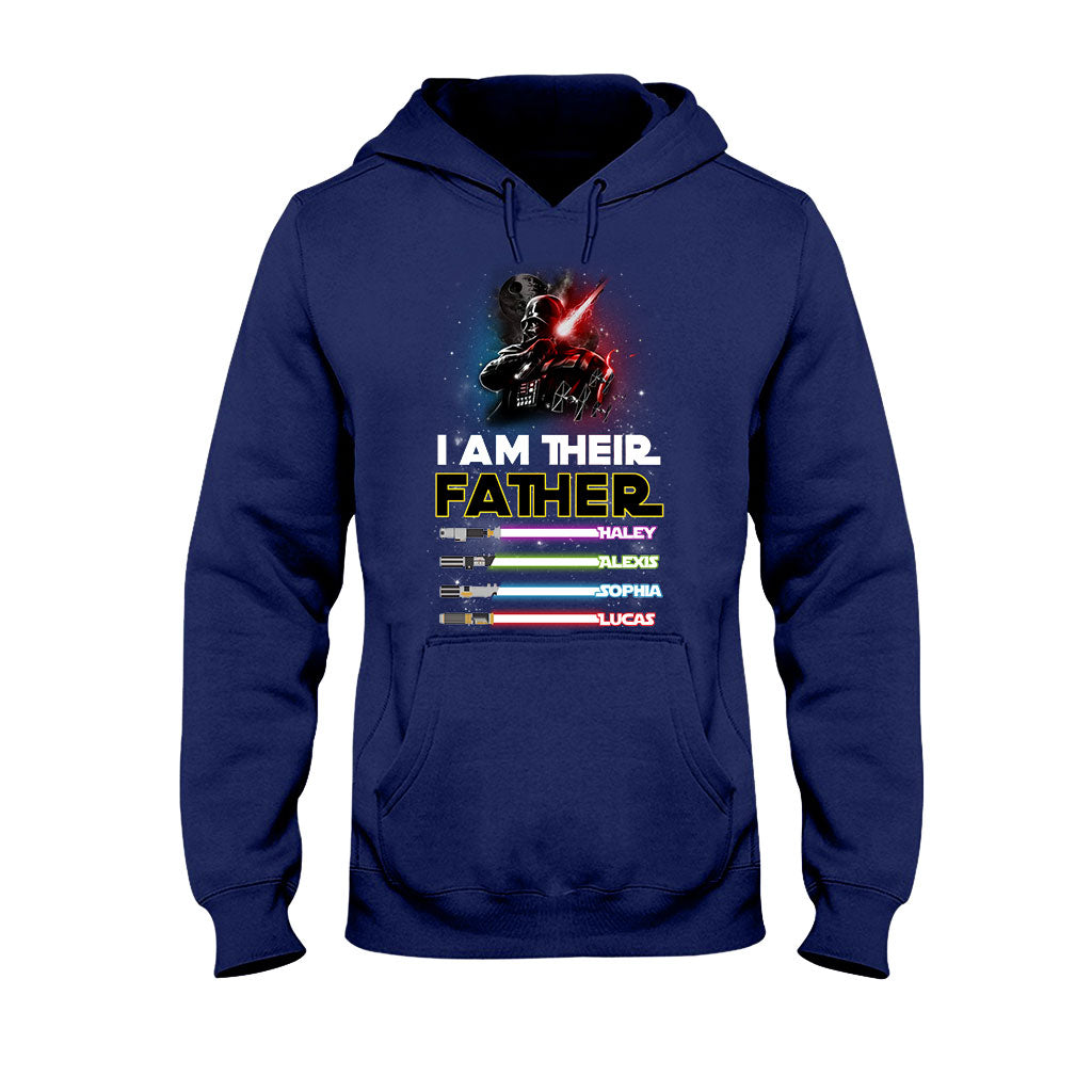 I Am Their Father - Personalized Gift For Father The Force T-shirt and Hoodie
