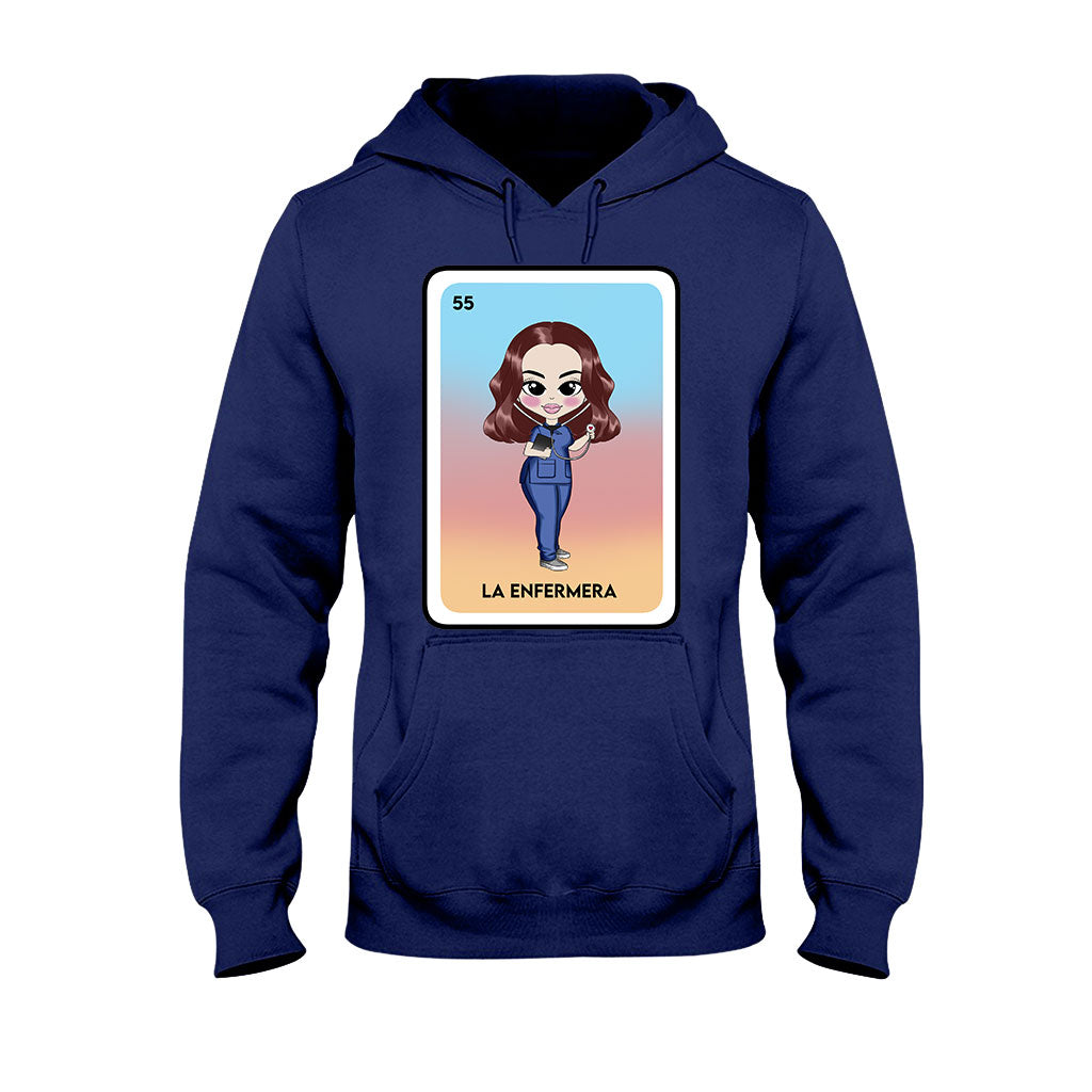 La Enfermera - Nurse Personalized T-shirt And Hoodie