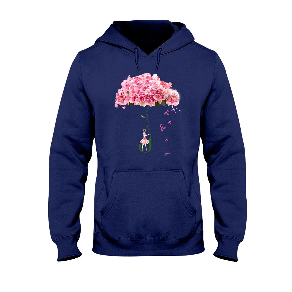 Never Give Up - Breast Cancer Awareness T-shirt and Hoodie