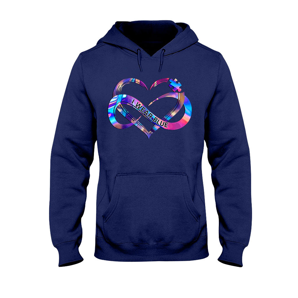 I Wear Blue - Autism Awareness Personalized T-shirt And Hoodie