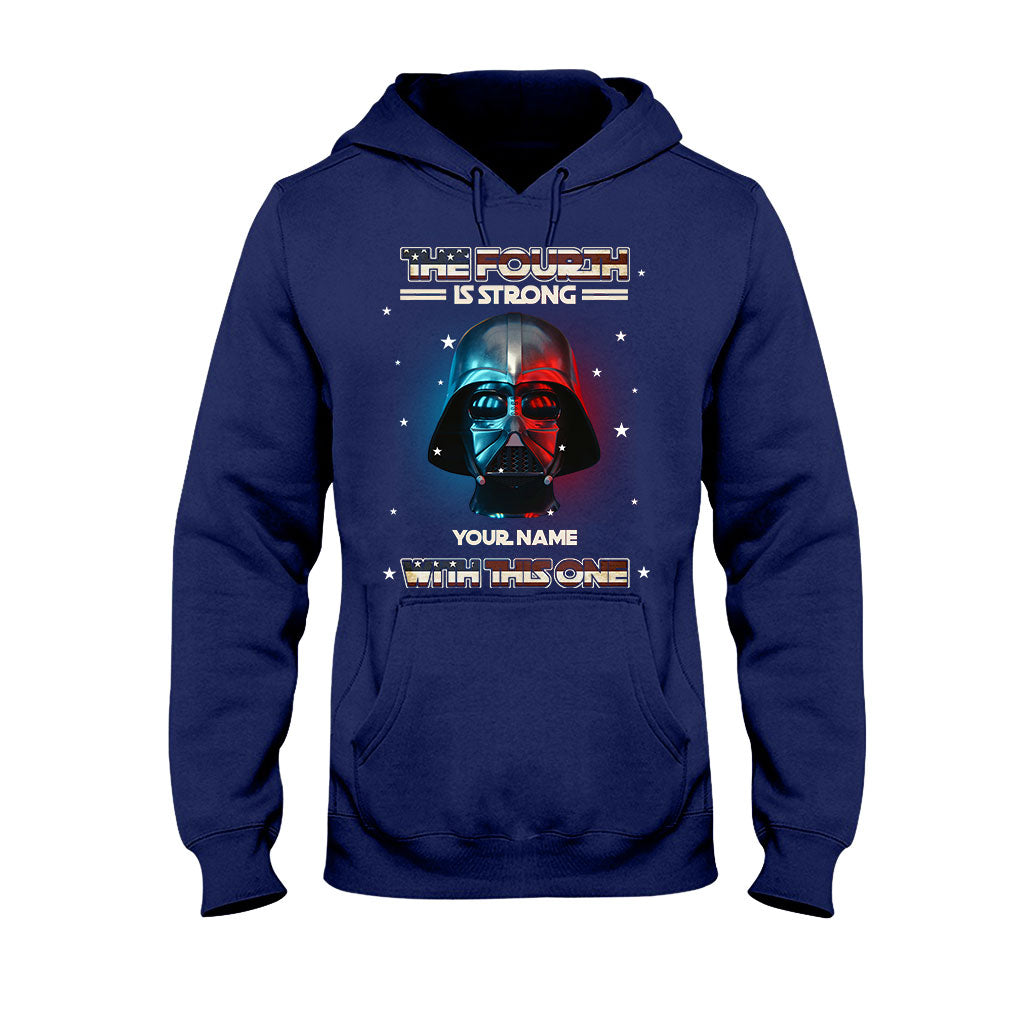 The Fourth Is Strong - Personalized Independence Day The Force T-shirt and Hoodie