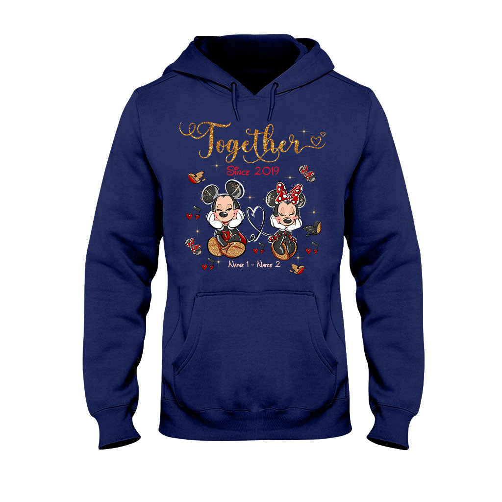 Together Since - Personalized Mouse T-shirt and Hoodie