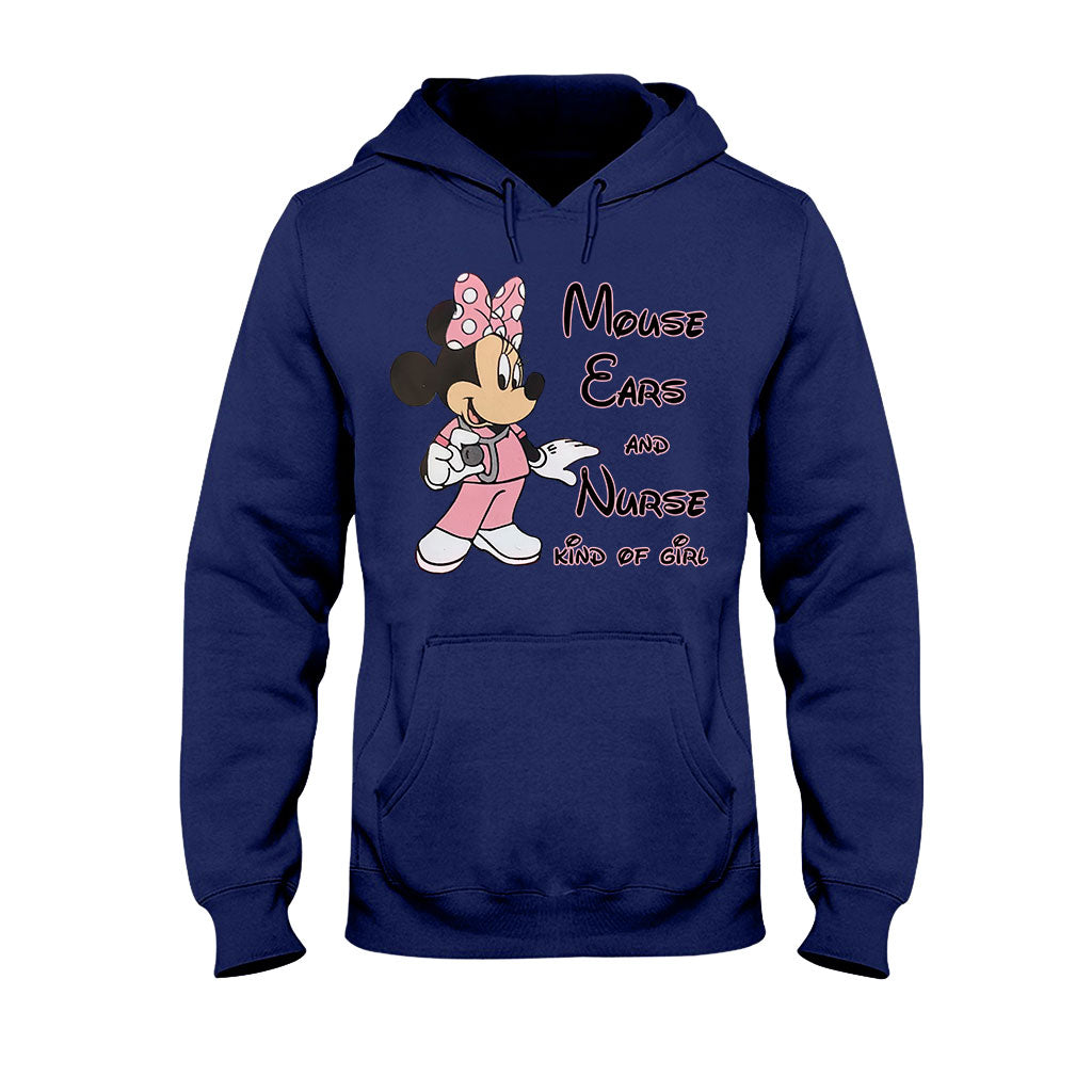 Mouse Ears And Nurse - T-shirt and Hoodie