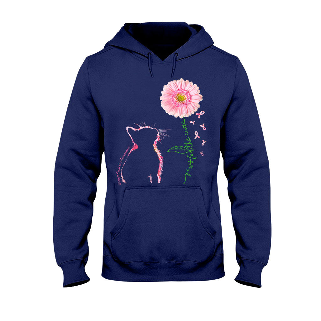 Paws For The Cure - Breast Cancer Awareness T-shirt and Hoodie