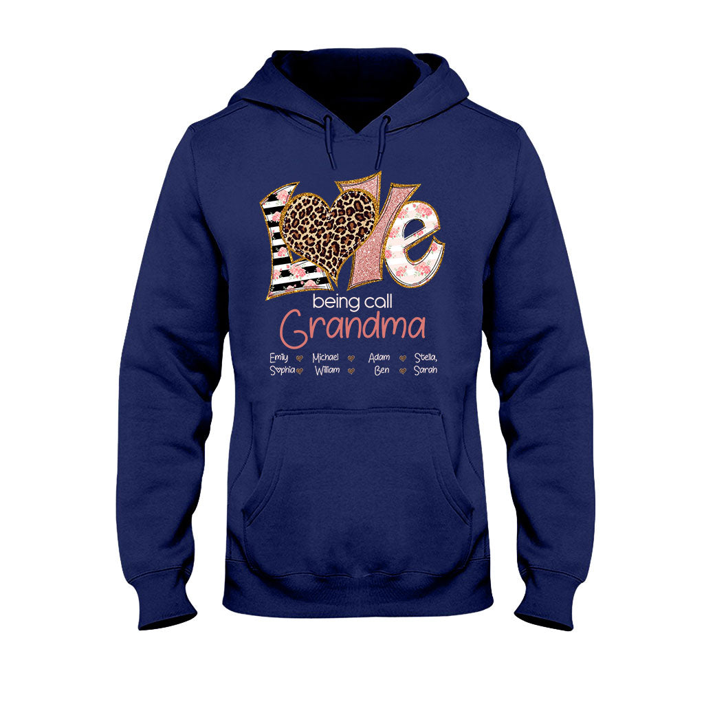 I Love Being Called Grandma - Personalized T-shirt and Hoodie