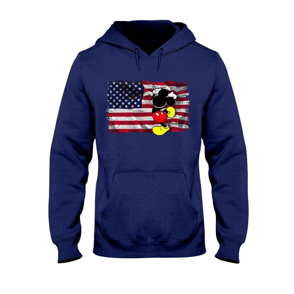 God Bless America - Independence Day Mouse T-shirt and Hoodie
