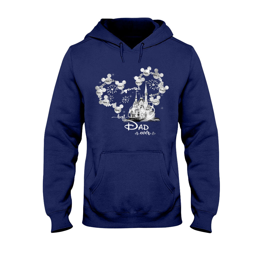 Best Dad Ever - Personalized Mother's Day Mouse T-shirt and Hoodie