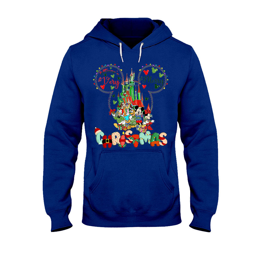 Merry Christmas - Christmas Mouse T-shirt and Hoodie