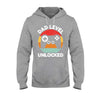 Dad Level Unlocked Funny Gaming - Father T-shirt And Hoodie 092021