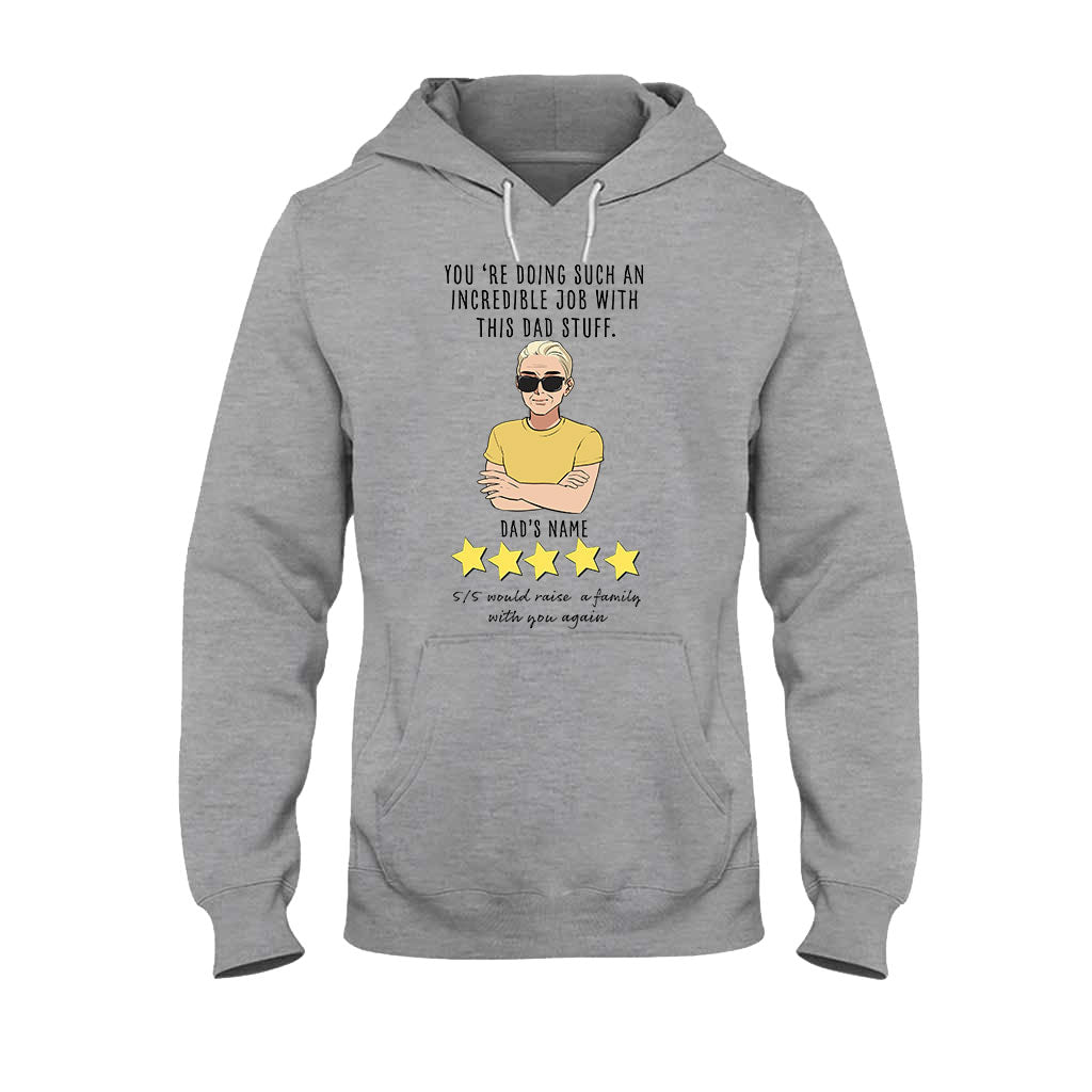 Incredible Dad - Personalized Father's Day T-shirt and Hoodie