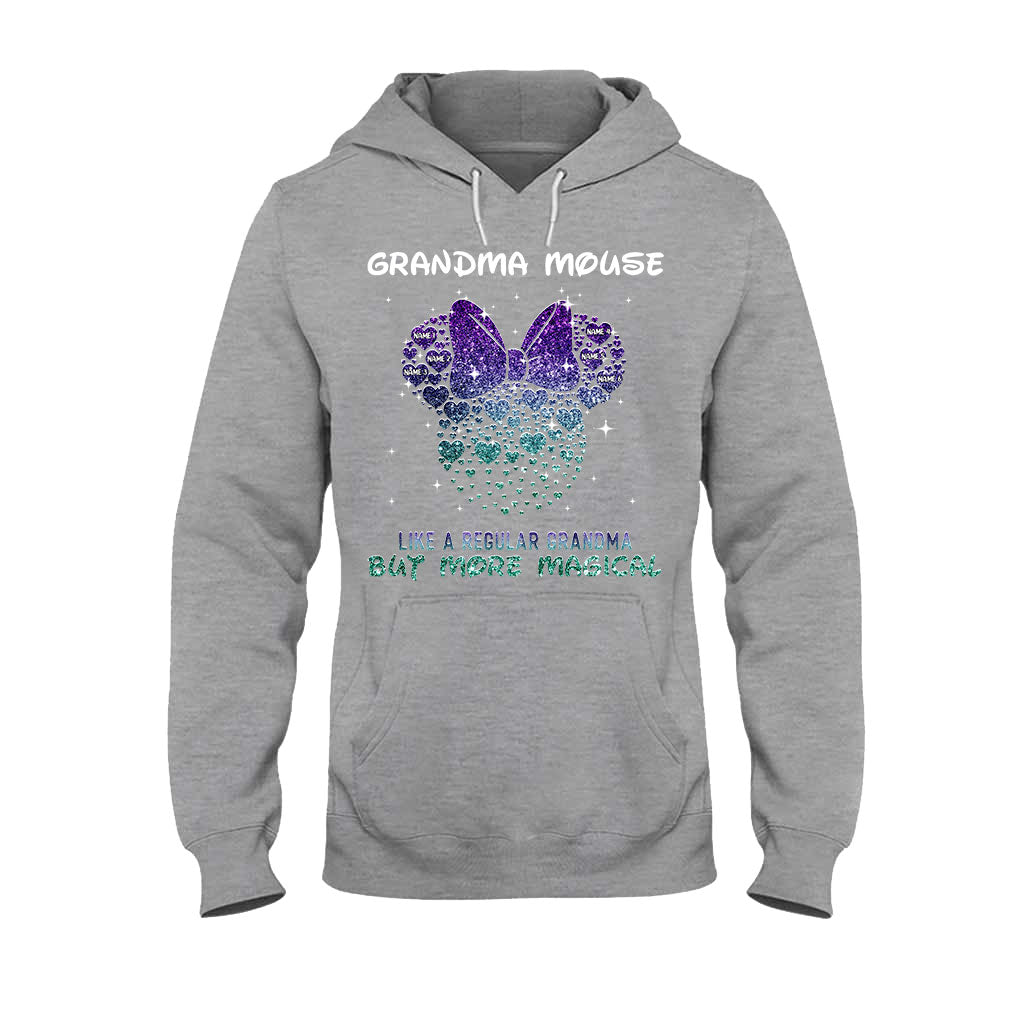 Grandma Mouse - Personalized Mother's Day T-shirt and Hoodie