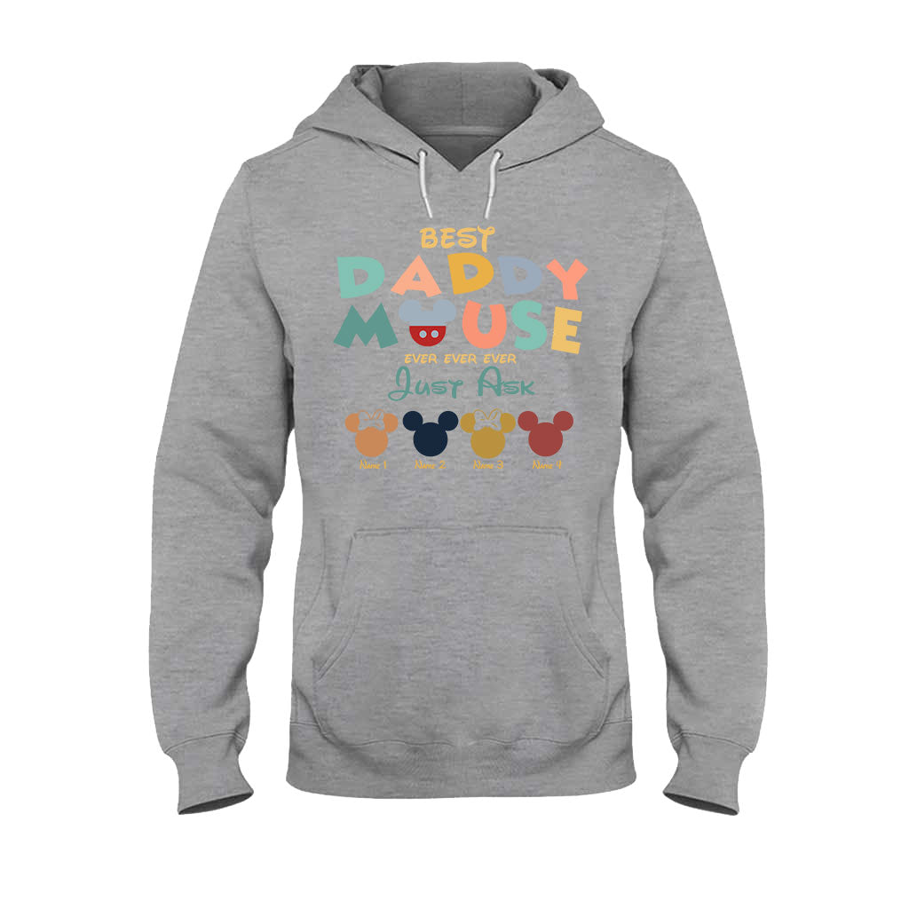 Best Daddy Ever - Personalized Father's Day Mouse T-shirt and Hoodie