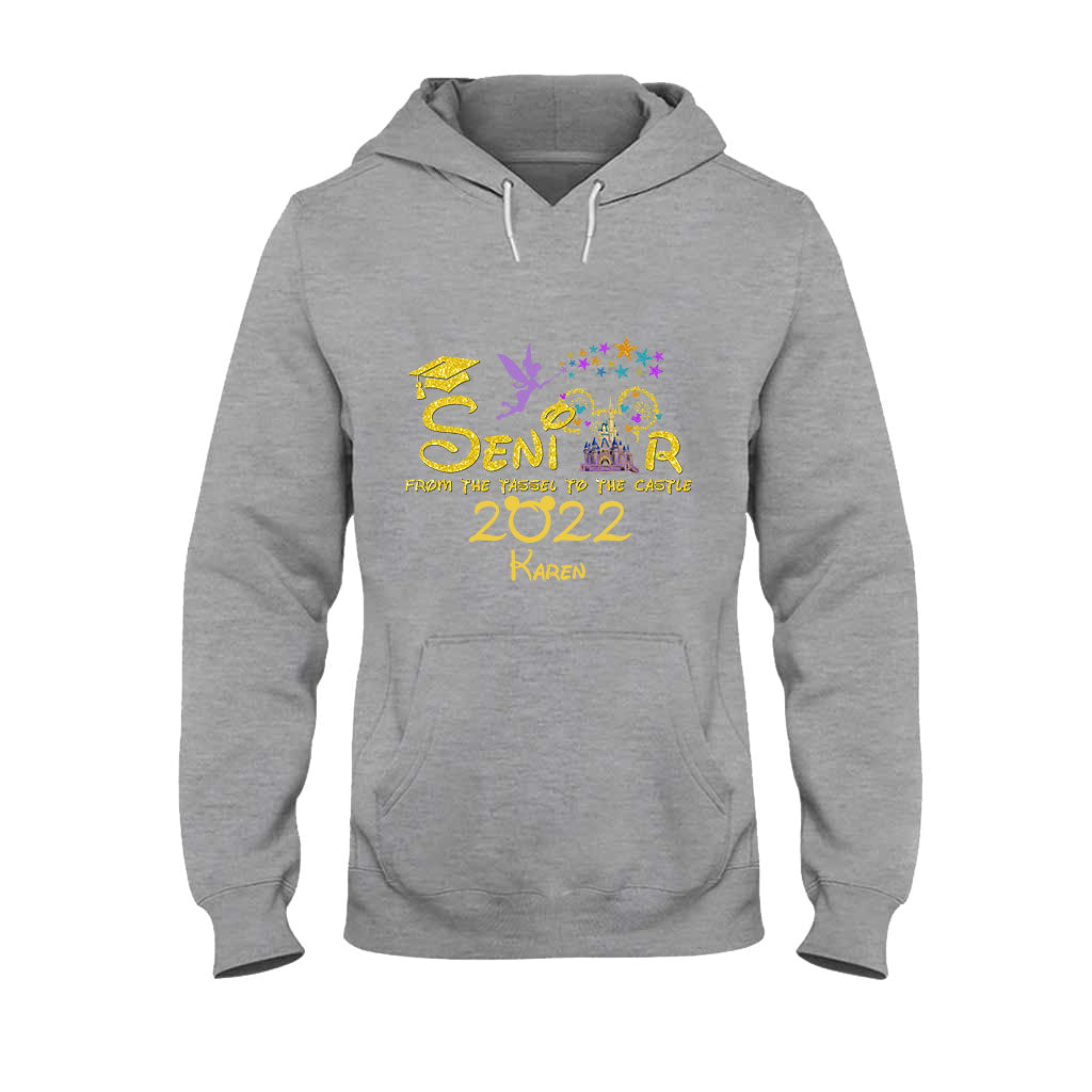From The Tassel To The Castle - Personalized Graduation T-shirt and Hoodie