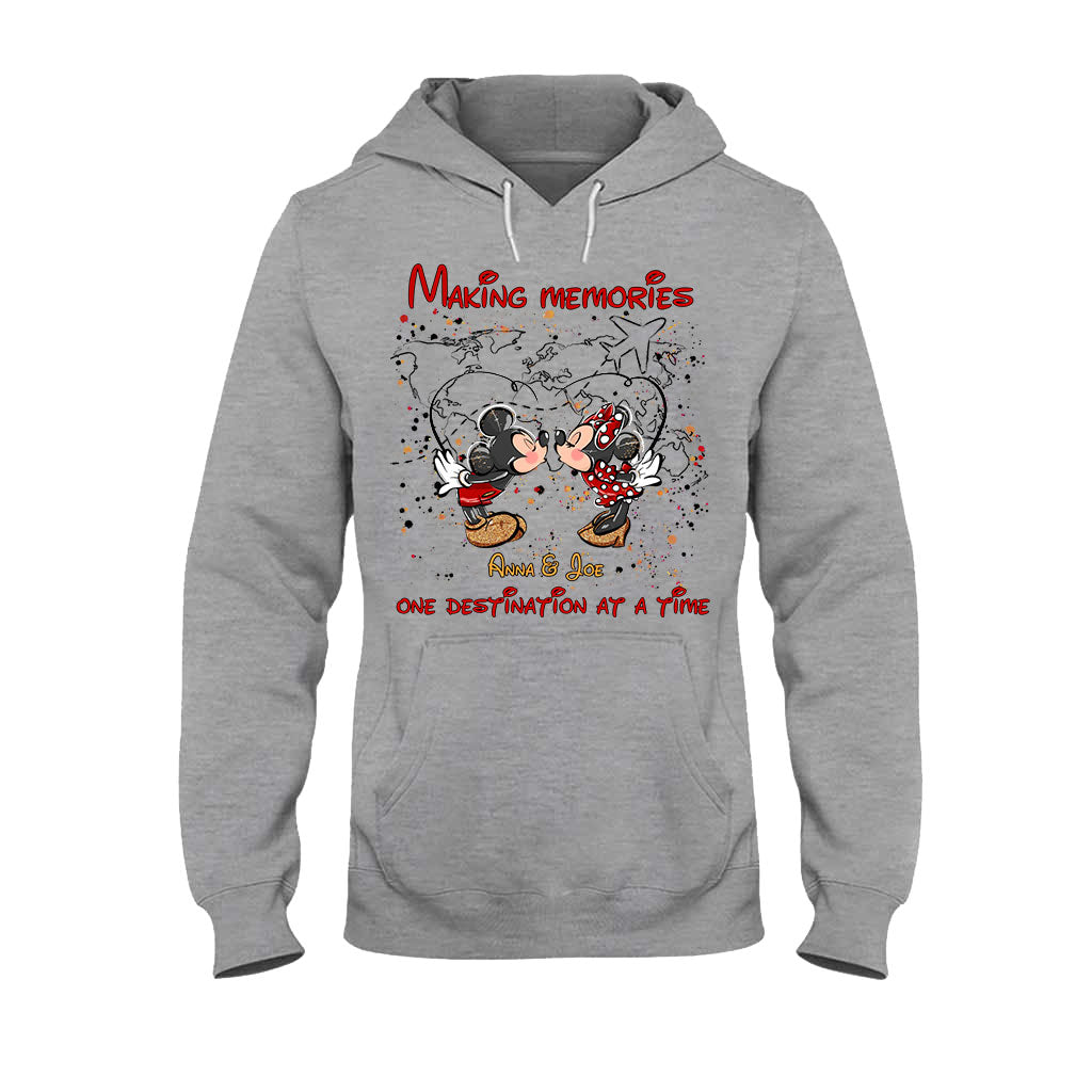 Making Memories One Destination At A Time - Personalized Mouse T-shirt and Hoodie