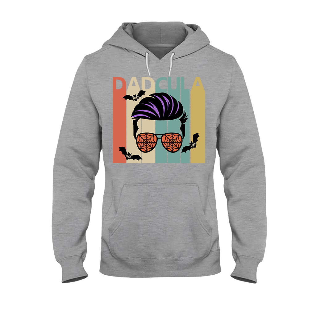 Dadcula - Personalized Halloween Father T-shirt and Hoodie