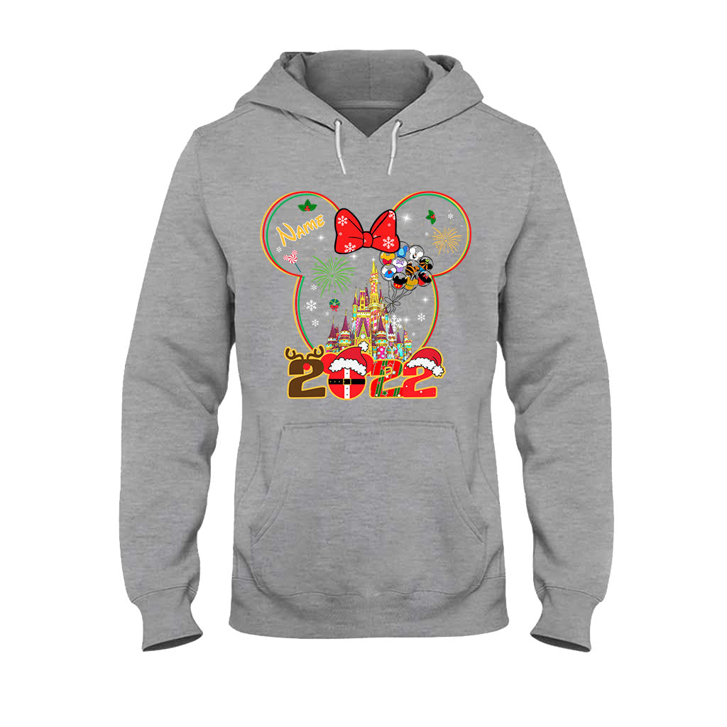 Merry Christmas - Personalized Christmas Mouse T-shirt and Hoodie