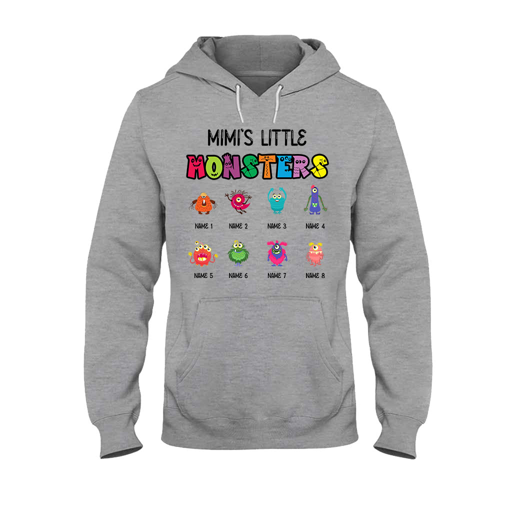 Granma Lil Monsters - Personalized Mother's Day Grandma T-shirt and Hoodie