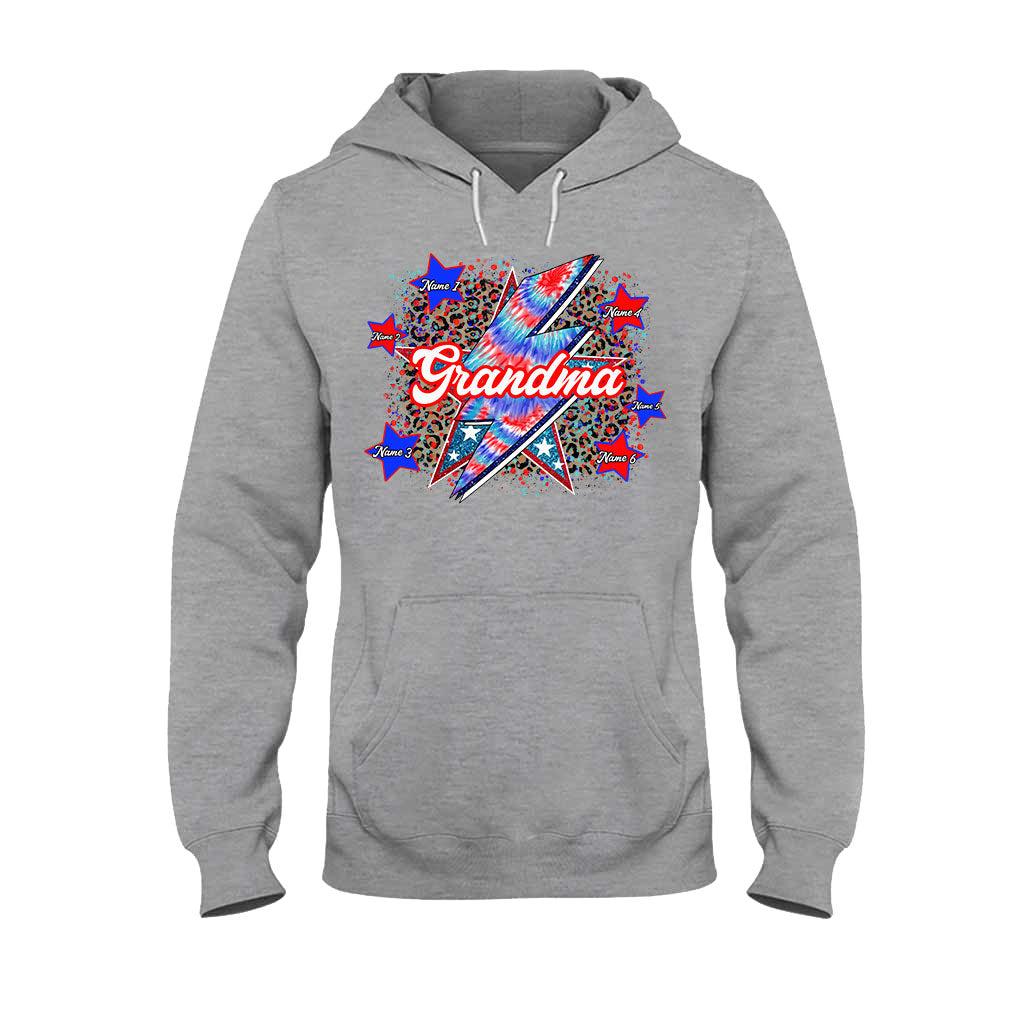 Grandma - Personalized Independence Day T-shirt and Hoodie