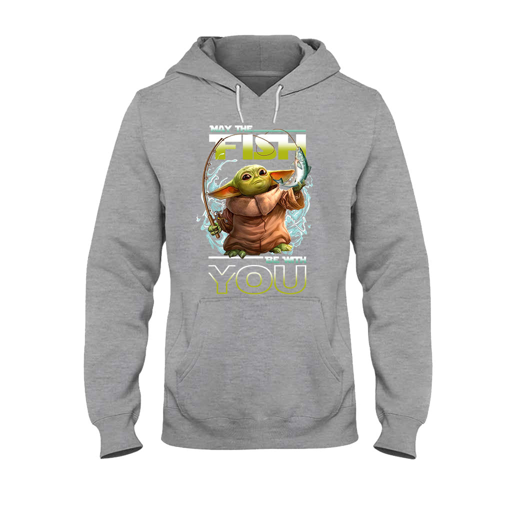 May The Fish Be With You - Fishing T-shirt and Hoodie