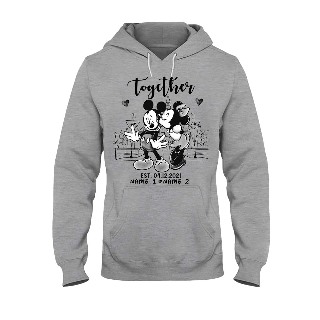 Better Together - Personalized Couple Mouse T-shirt and Hoodie