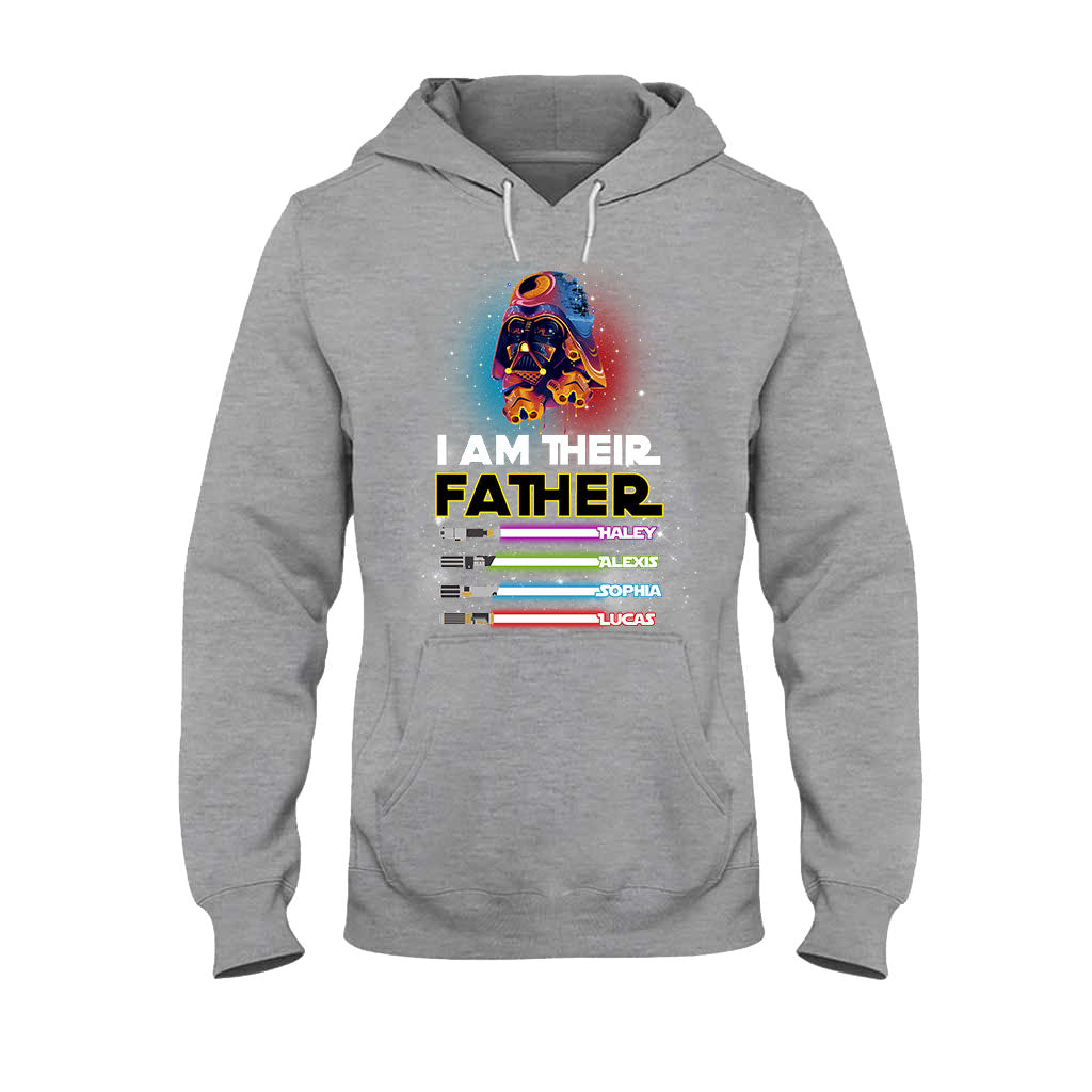 I Am Their Father - Personalized Gift For Father The Force T-shirt and Hoodie