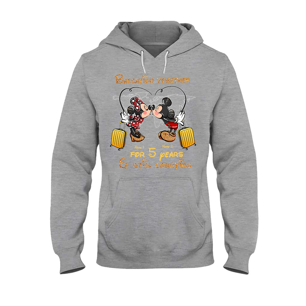 Baecation Together - Personalized Couple Travelling T-shirt and Hoodie