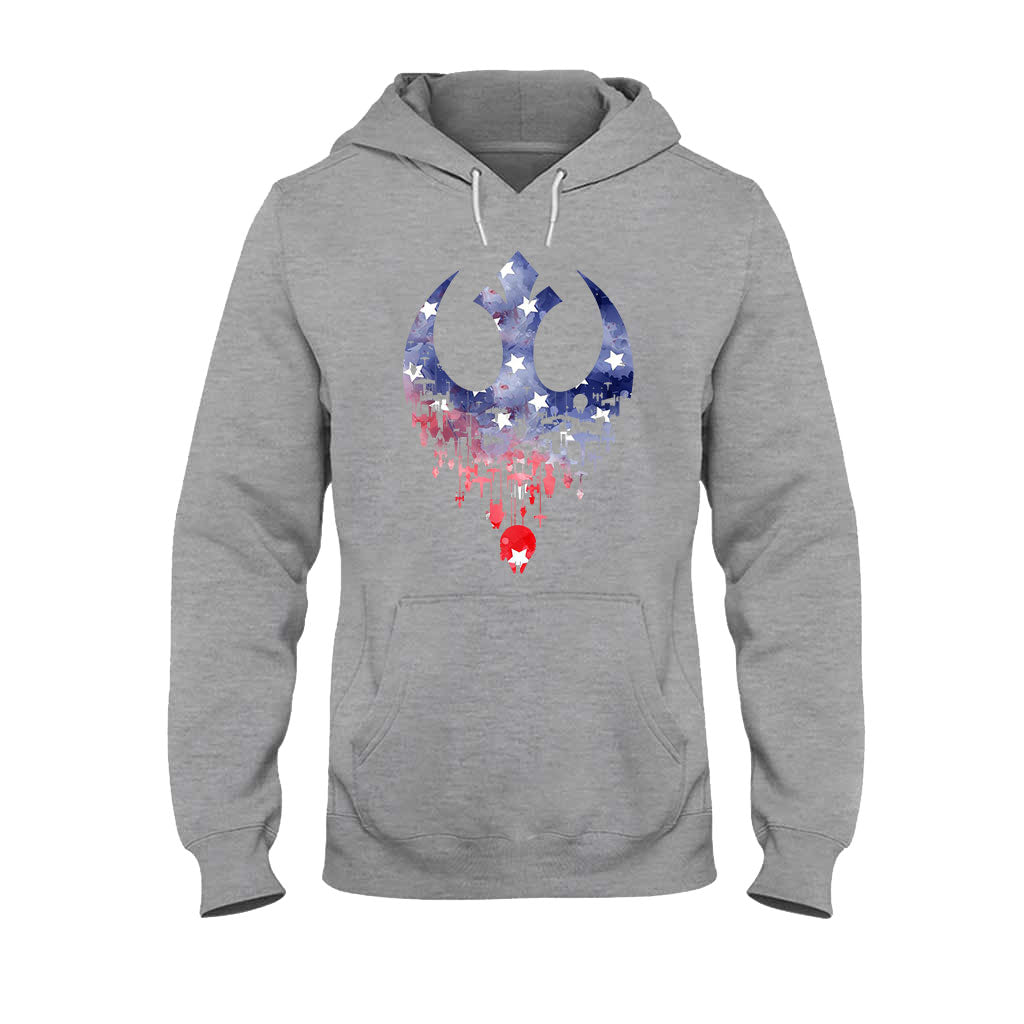 Rebel - Independence Day The Force T-shirt and Hoodie