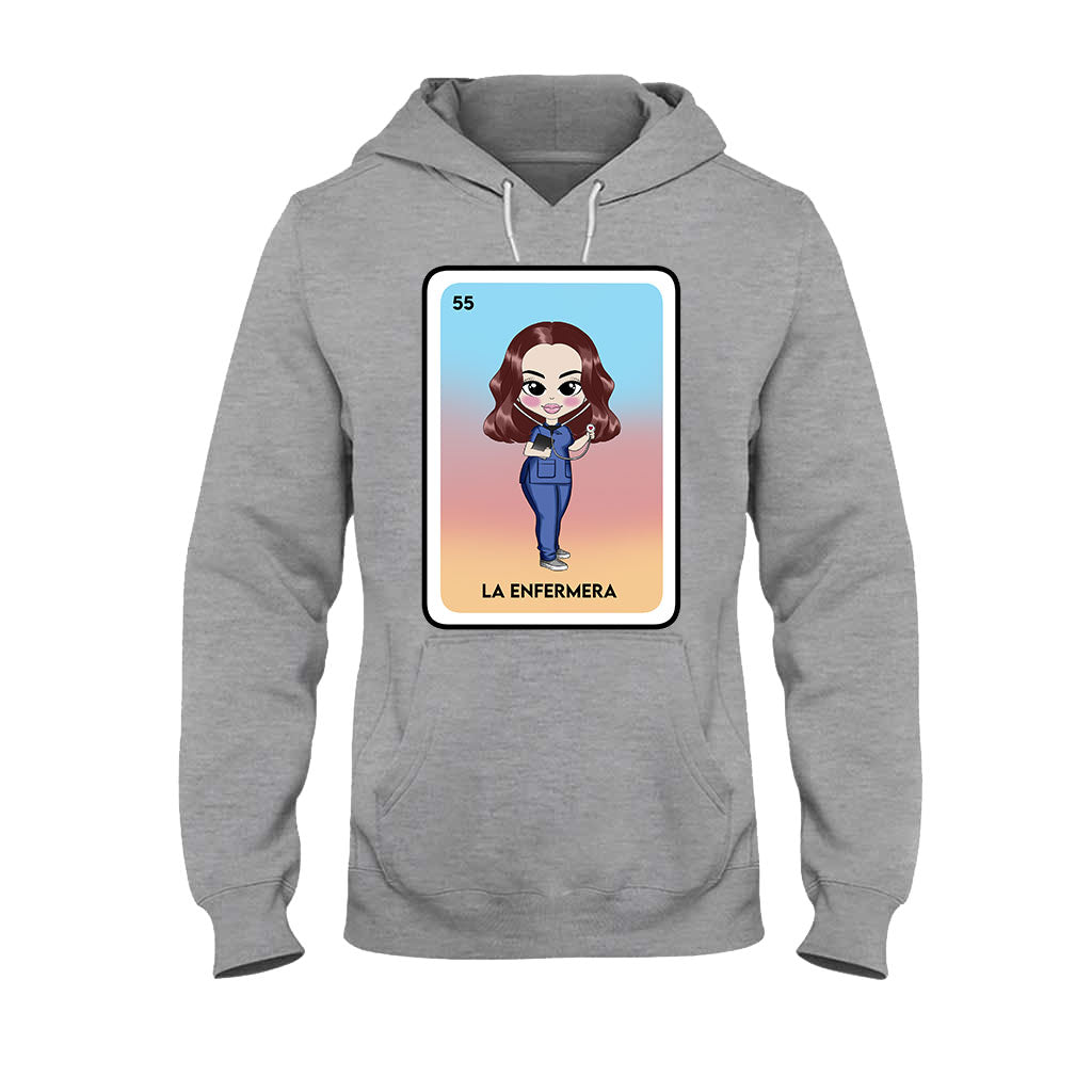 La Enfermera - Nurse Personalized T-shirt And Hoodie