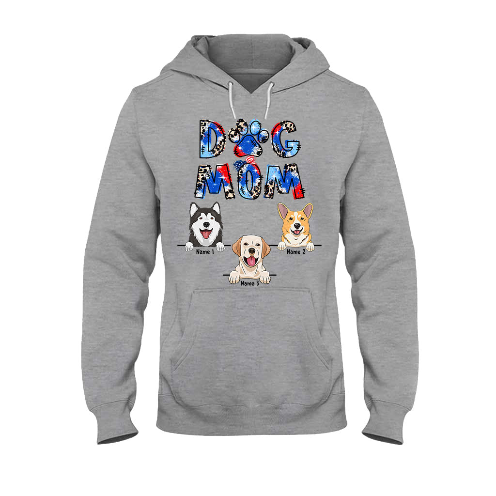 Dog Mom - Personalized Independence Day T-shirt and Hoodie