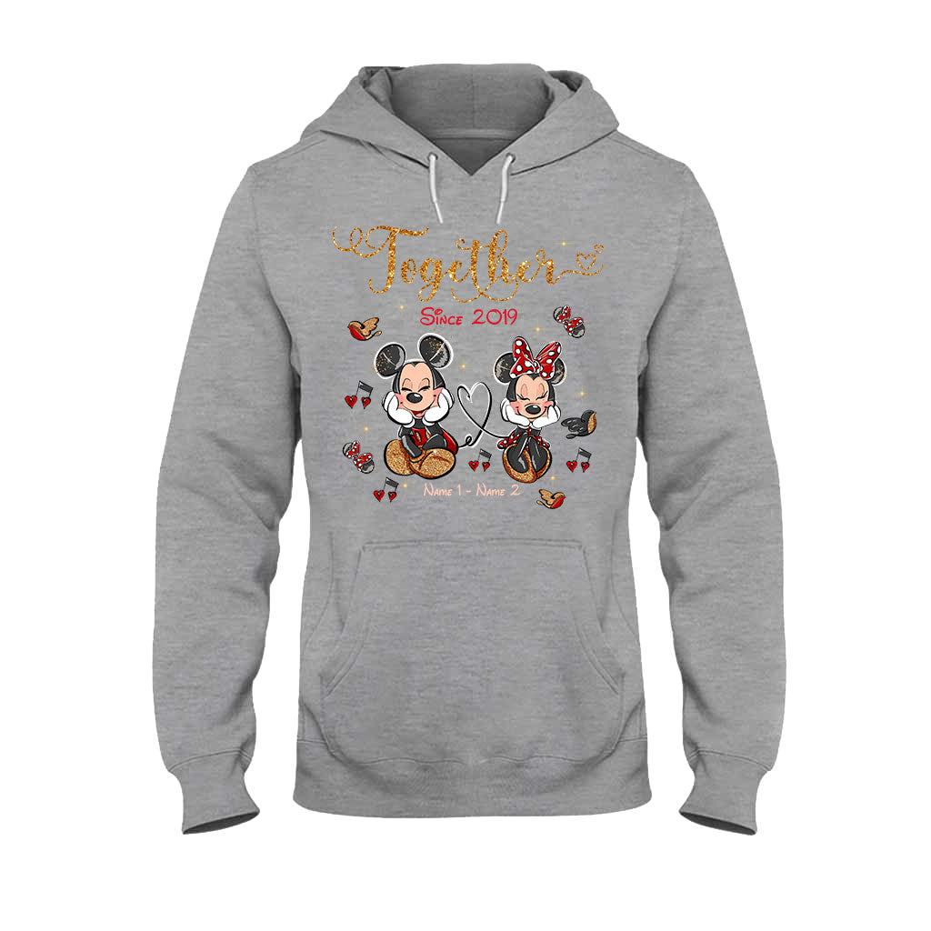 Together Since - Personalized Mouse T-shirt and Hoodie