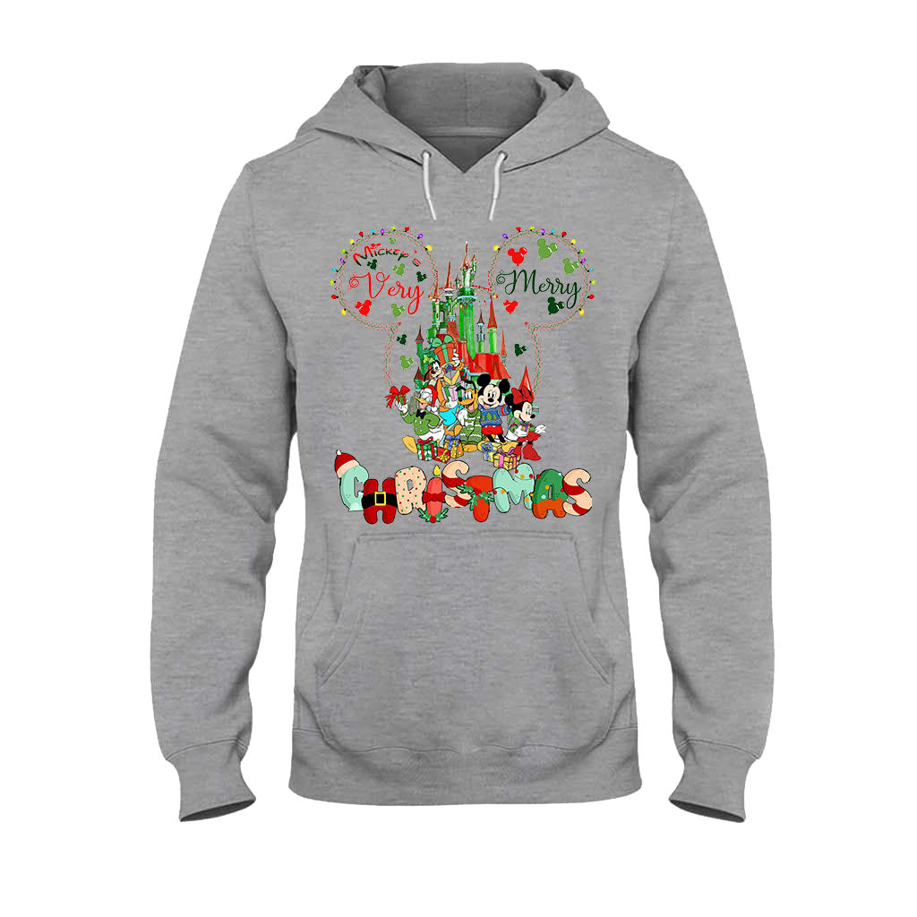 Merry Christmas - Christmas Mouse T-shirt and Hoodie