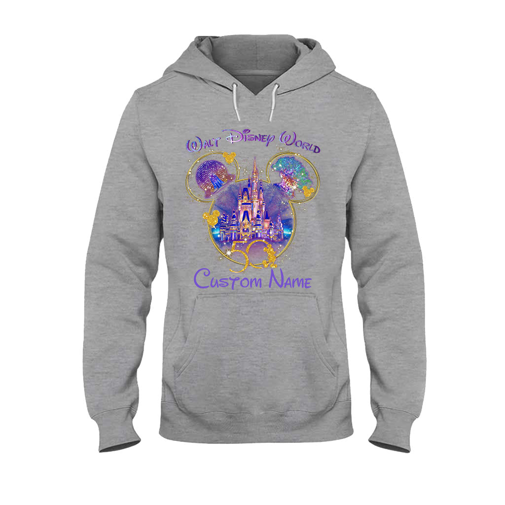 Magical World - Personalized Christmas Mouse T-shirt and Hoodie