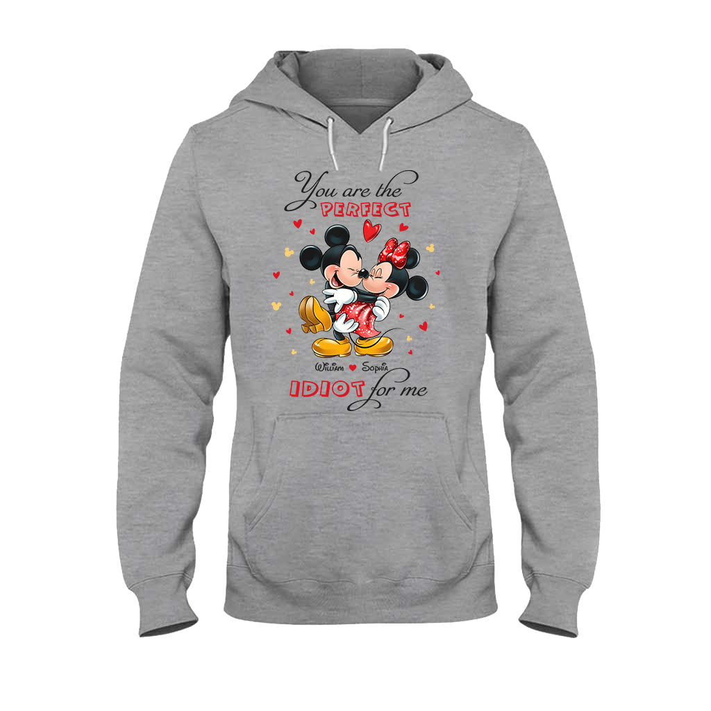 Perfect Idiot - Personalized Couple Mouse T-shirt and Hoodie