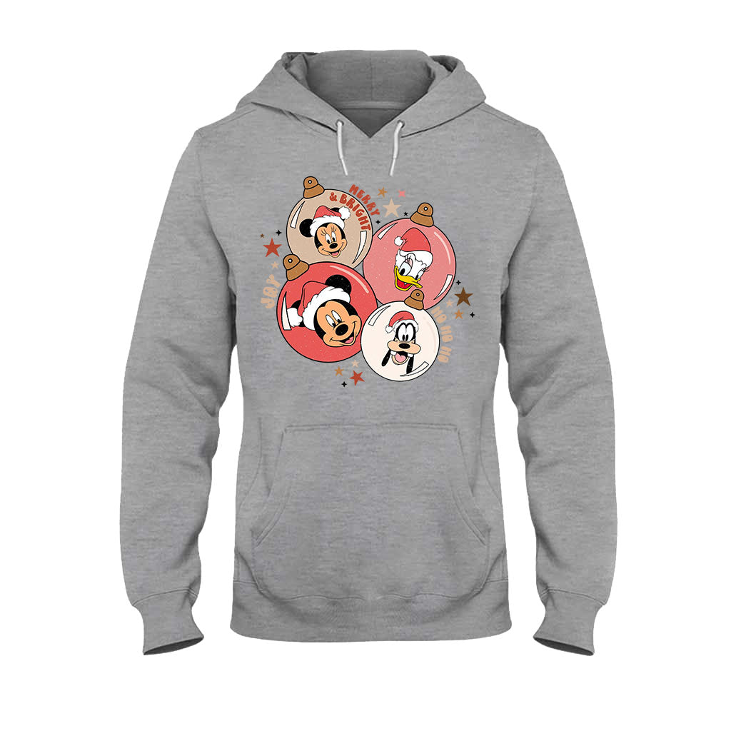 Merry Bright - Christmas Mouse T-shirt and Hoodie