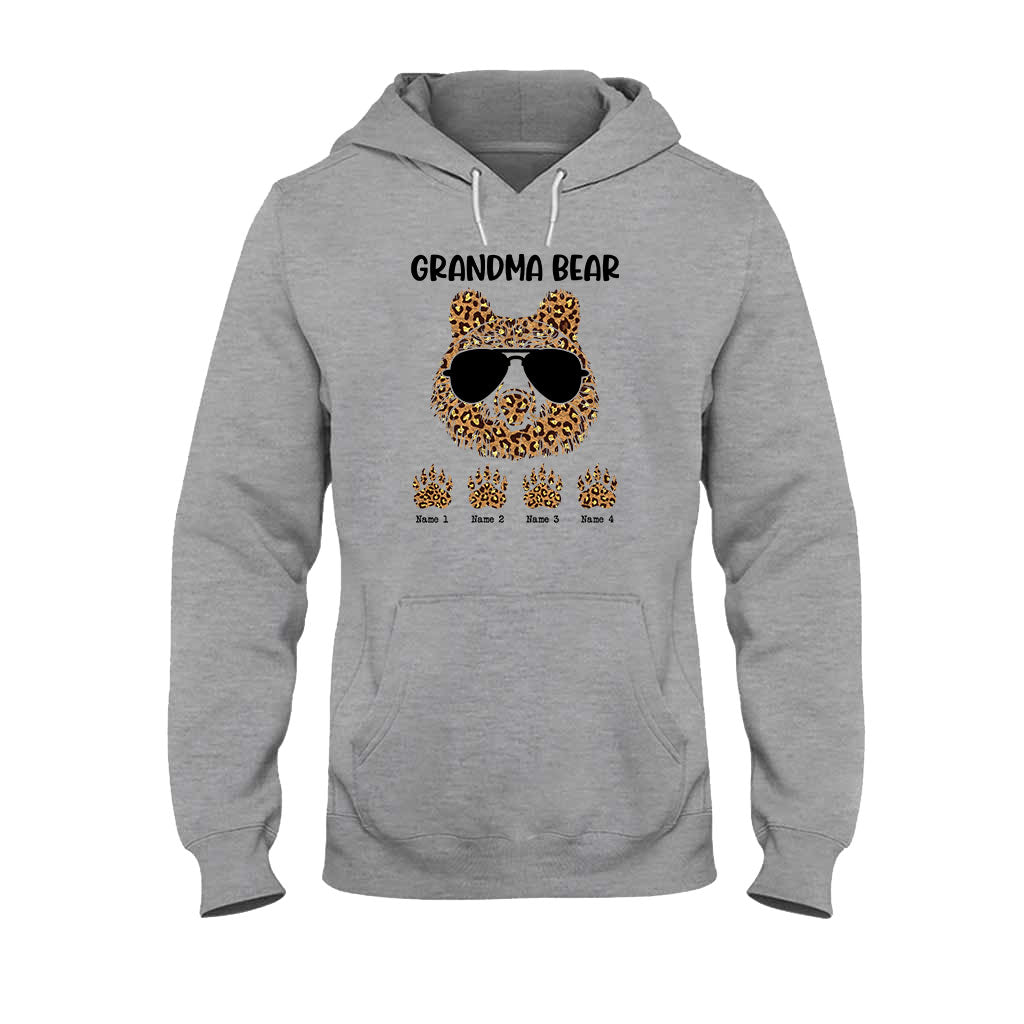 Grandma Bear - Personalized Grandma T-shirt and Hoodie