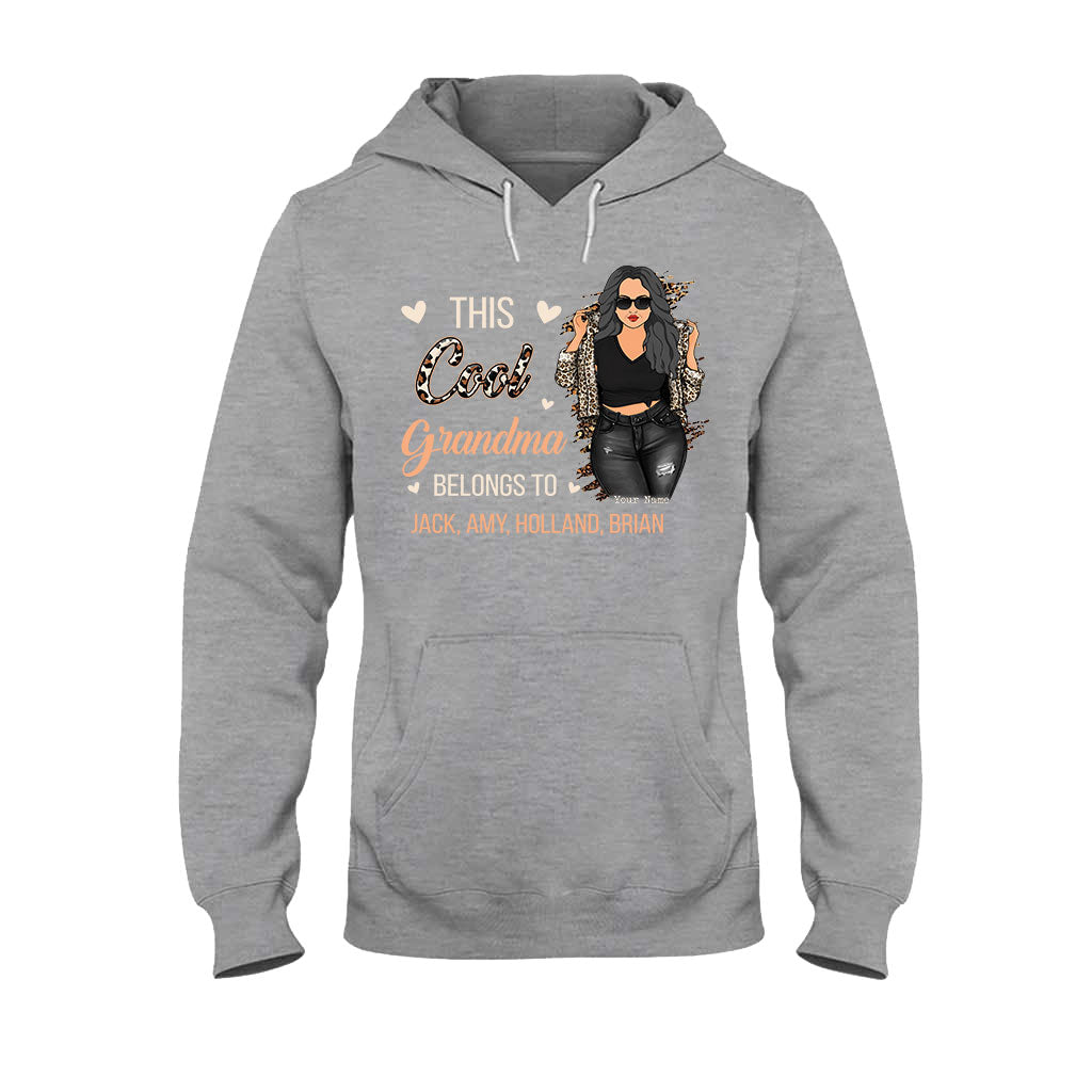 This Cool Grandma Belongs To - Personalized Grandma T-shirt and Hoodie